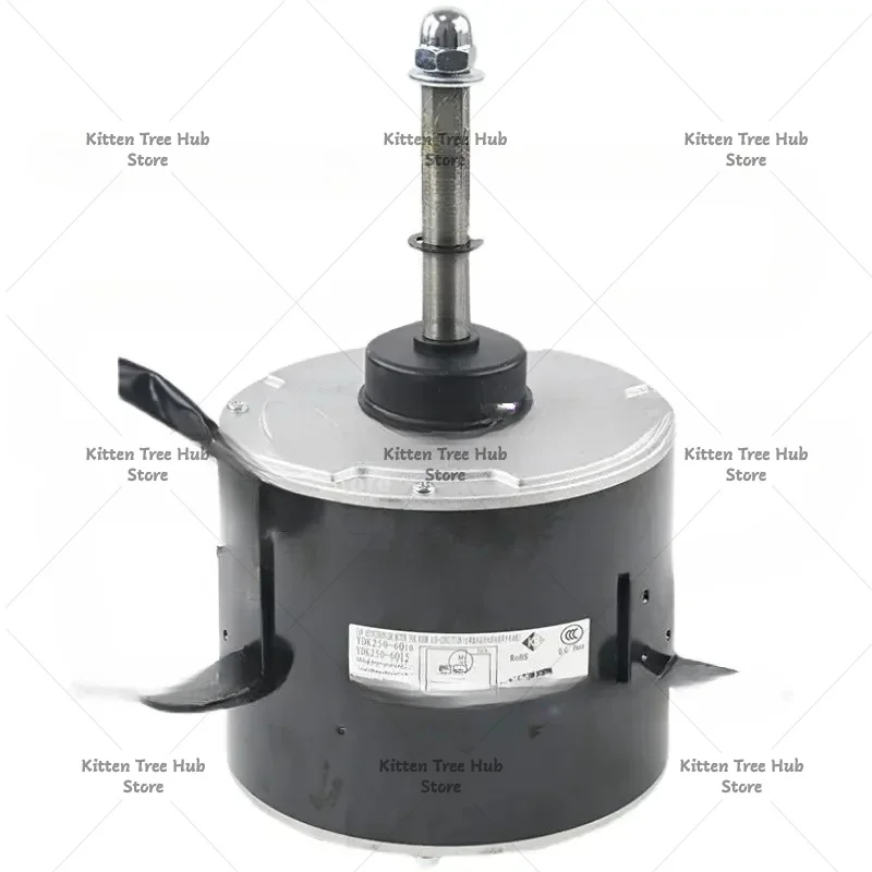 YDK-250-6 Pure Copper Wire Motor 220V 250W Air Conditioner Heat Pump Heat Dissipation Fan External Unit Fan Motor Fan Blade