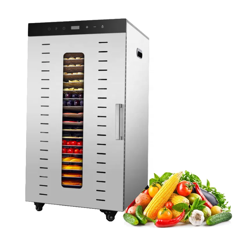 Household Fruit Vegetable Meat Dryer Recommended Ginger Dryer Machine Mini Food Dehydrator 18-tray Food Dehydrator