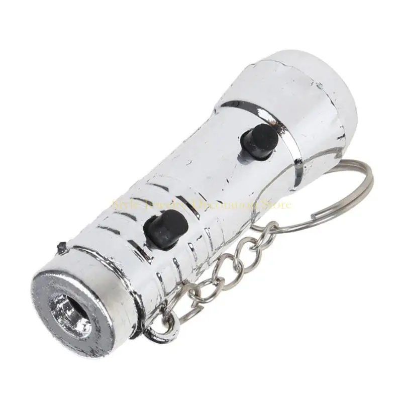 Mini LED nøkkelring med UV-lykt
