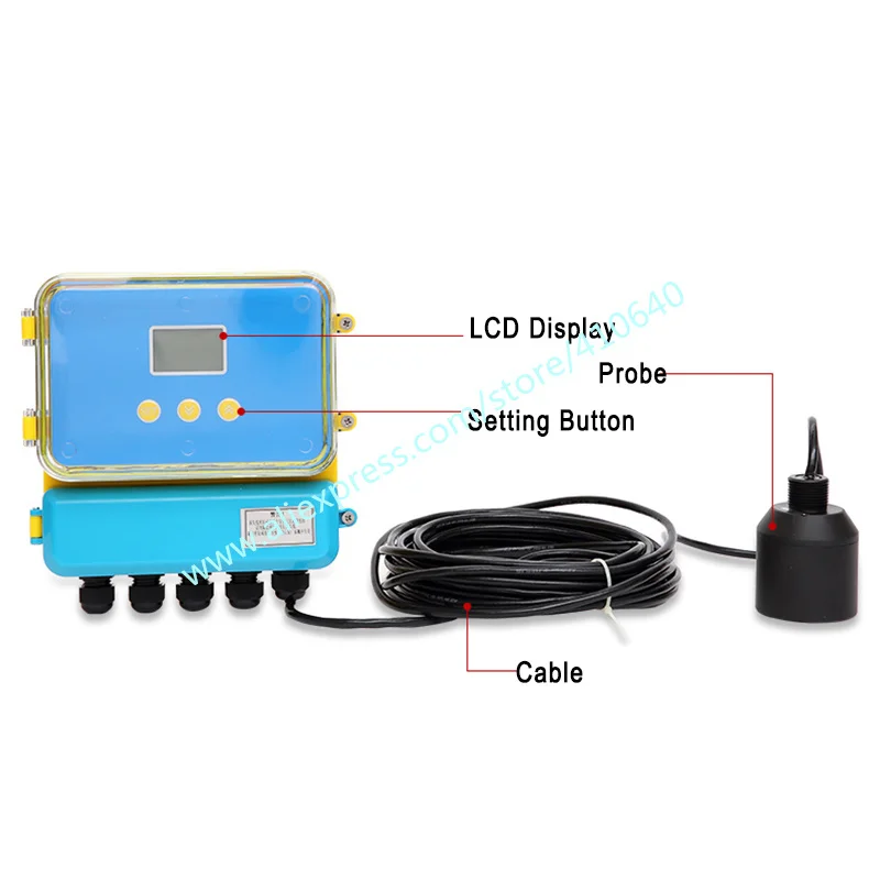 

Trumsense Small Blind Zone 4 To 20ma 10m Ultrasound Sludge Interface Meter Measure Water Level And Mud Depth with Temperature