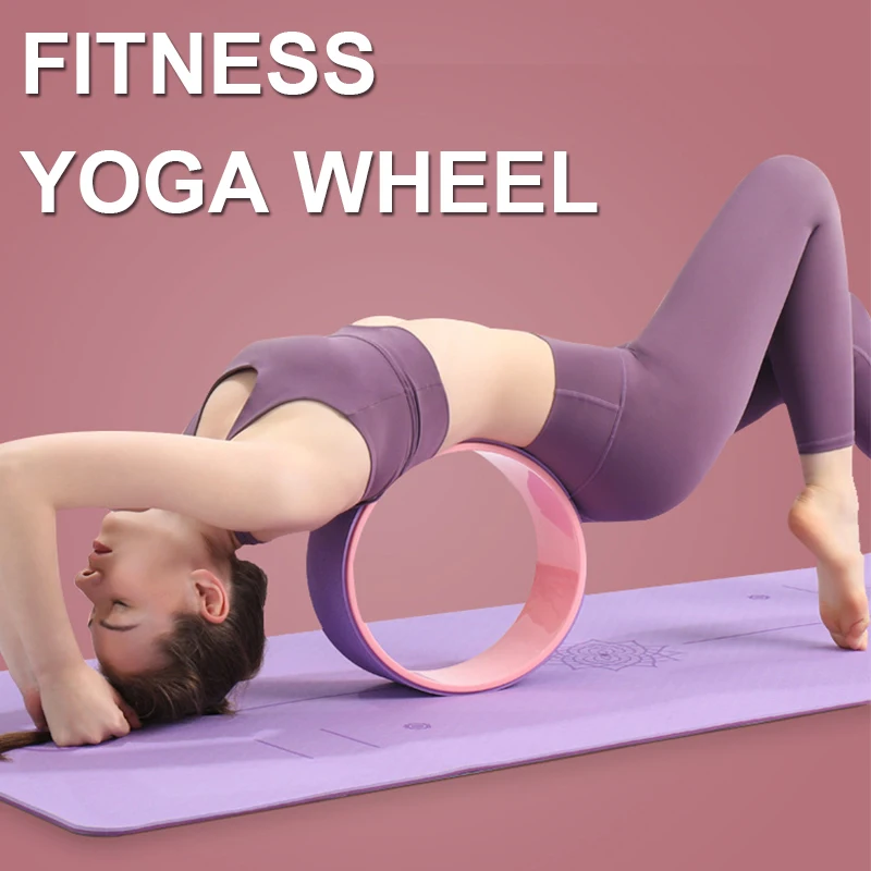 Fitness Yoga Wheel Open Back Fitness Dharma Wheel Pilates A Auxiliary Wheel Back Bend Divine Tool Pilates Circle Auxiliary Wheel