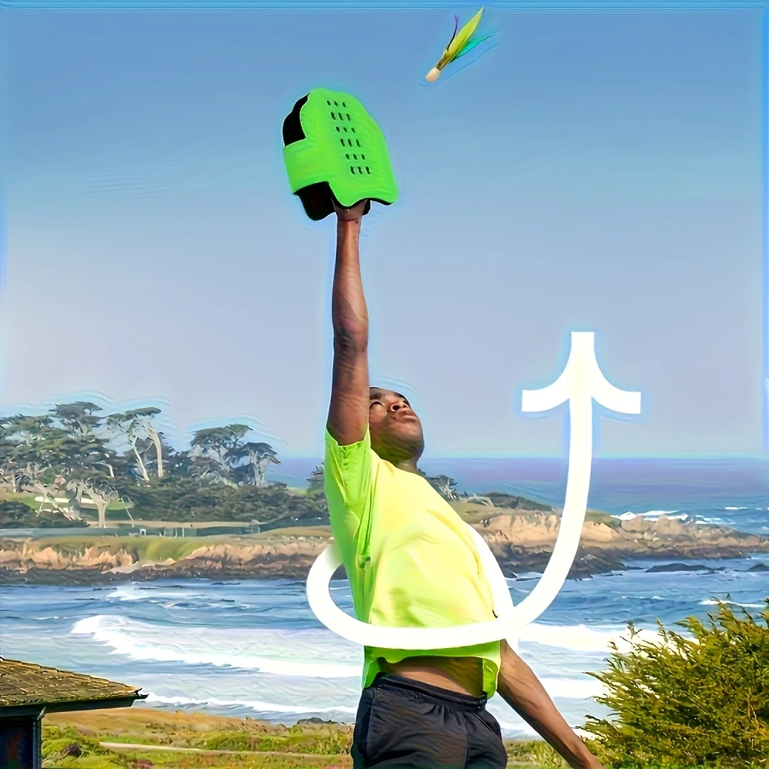 Raquetes de mão de badminton, leves, portáteis, para viagem, esportes, jogo de remo, brinquedo, peteca para jogos ao ar livre, gramado de férias