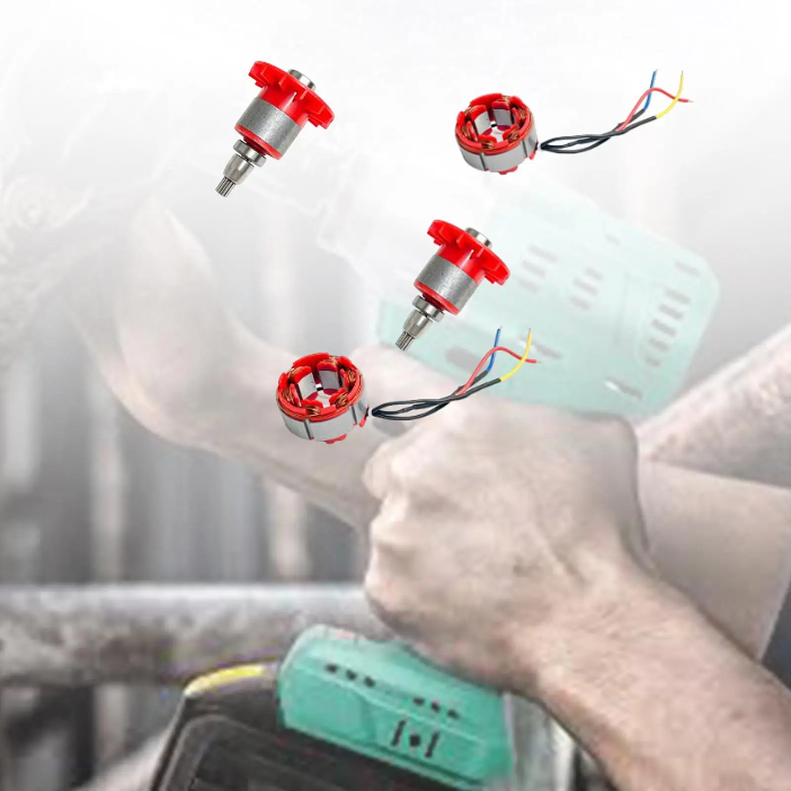 

Brushless Electric Wrench Rotor Stator Multipurpose Easy to Install Motor Assembly Accessories for 2106 Wrench for Factory