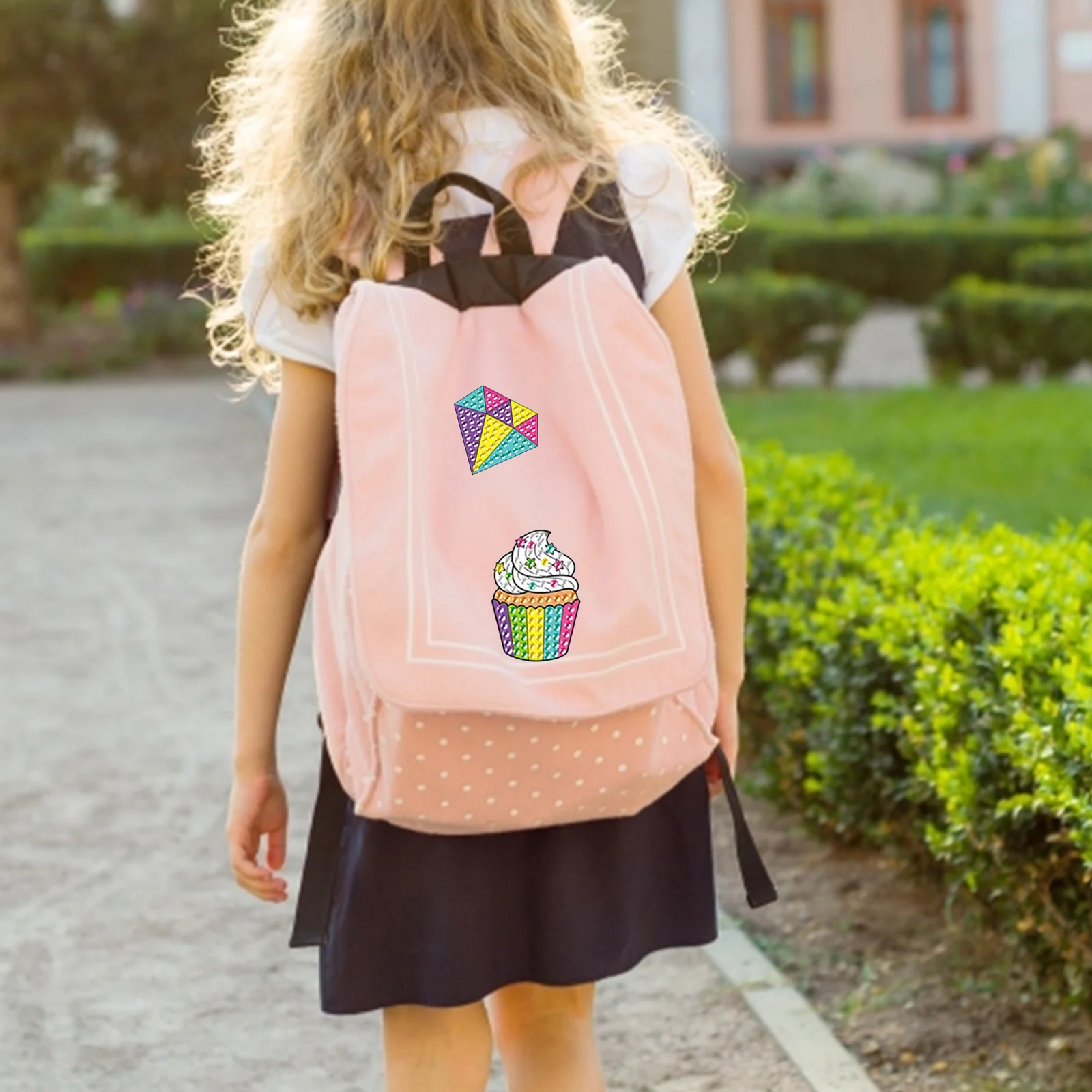 1 set Drawing Sticker Kids Diy Art Craft Durable Sticker Painting Kits For Toddler Jewelry Crafts Game Puzzle