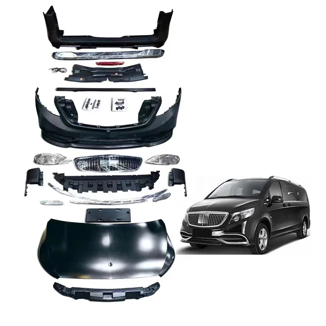 STLF Vito V250 V260 V-Class W447 Maybachs Body Kit Appearance Surrounds the Modified Front bar Rear bar Hood