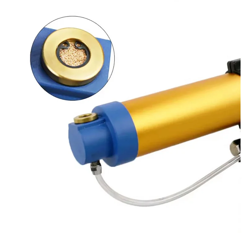 

SUBAO 600ml Pneumatic Glass Gun Foam Sealant Tool, 20 Rubber Nozzle Sleeves