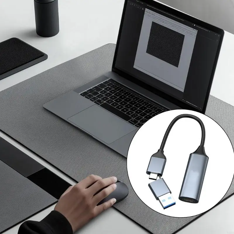 Y88B USB C 4K CARPTION CARPTURE поддерживает 4K Input Идеально подходит для домашнего кинотеатра