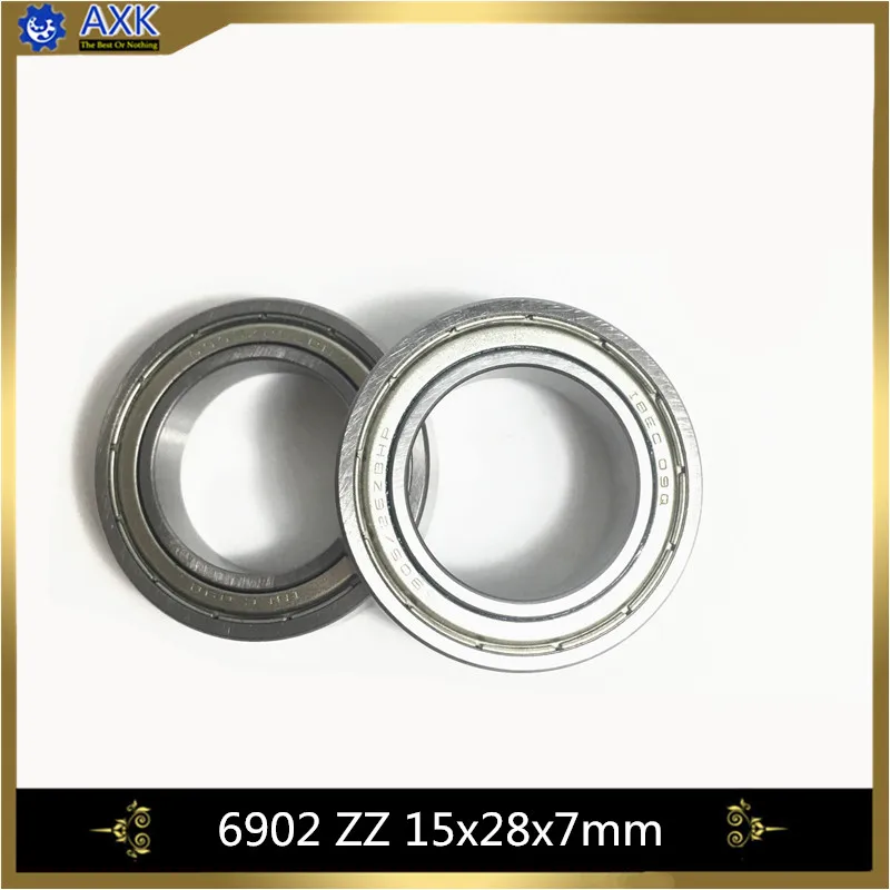 6902ZZ Bearing ABEC-1 (10PCS) 15x28x7 mm Thin Section 6902 ZZ Ball Bearings 6902Z 61902 Z