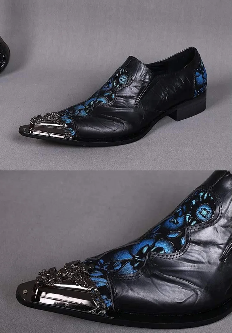 Dress Shoes Men Oxford Patent Leather Men's Dress Shoes Business Shoes Men Oxford Leather