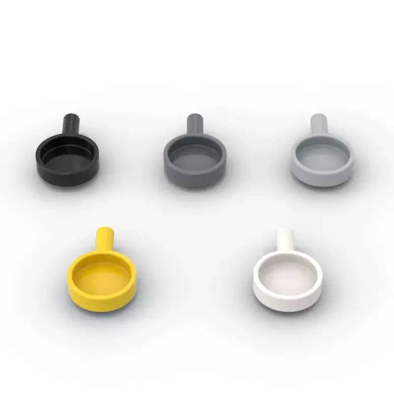 MOC 10PCS 4528 Figures Kitchen Props Kitchenware Bricks Utensil Frying Pan Building Block Toys Adults Boys Girls Holiday Gifts