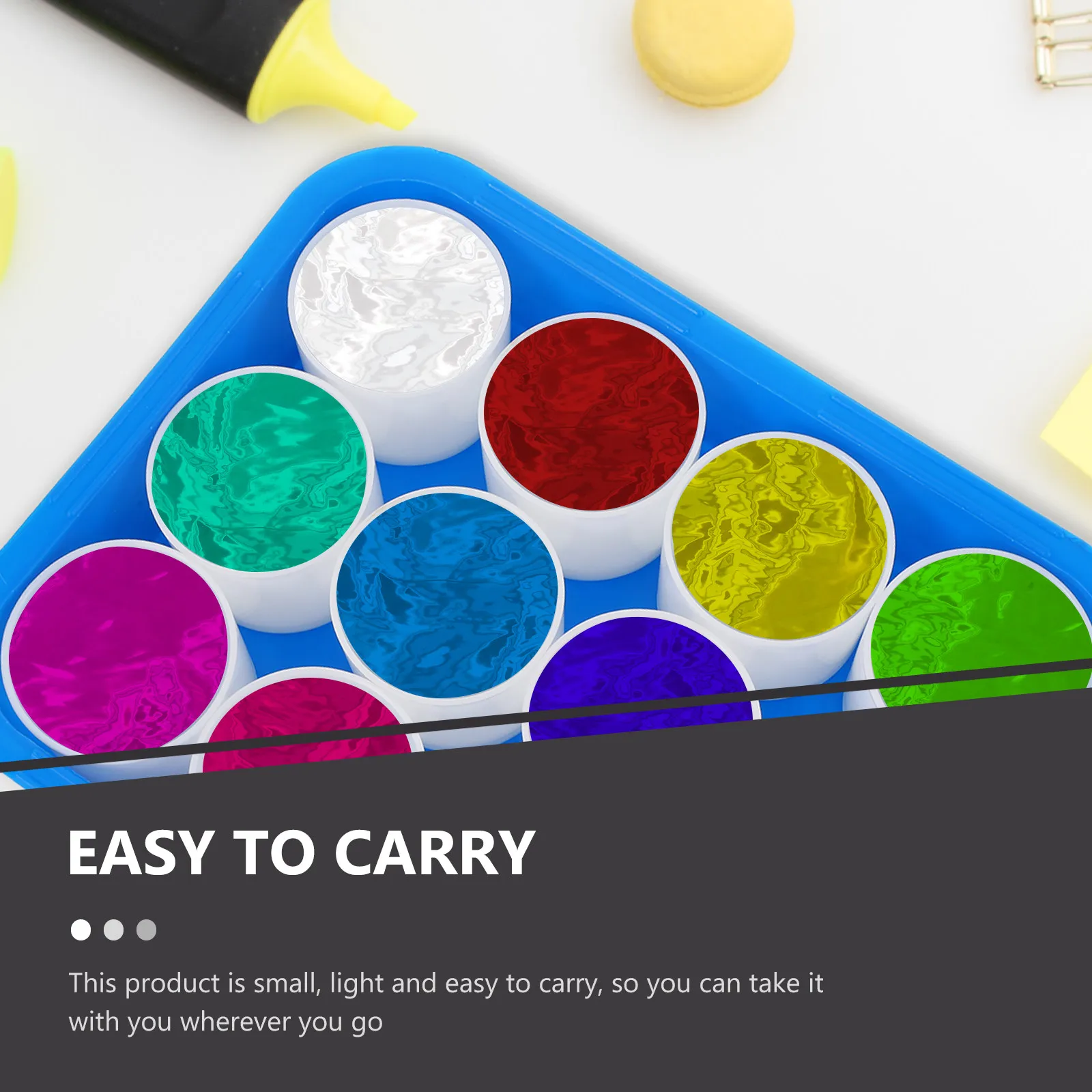 

Набор портативных пластиковых коробок для акварельных красок: высококачественные, легкие, легко моющиеся, с контейнером для смешивания цветов, для художников