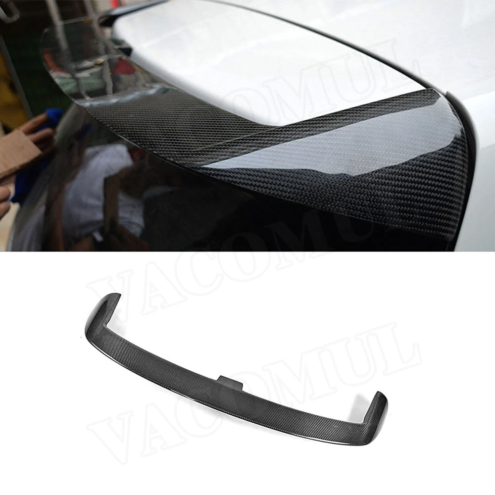 

VACOMUL Carbon Fiber Rear Roof Spoiler Lip Wings for Volkswagen Golf 6 MK6 VI Sandard 2010-2013 FRP Car Styling