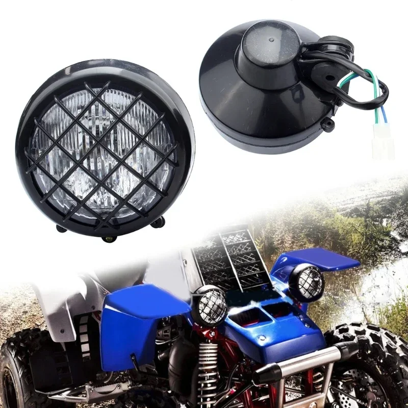 Front Headlight Lamp For 70-150cc 4 Wheel Quad Dirt Bike ATV Buggy for YamahaBanshee 87-2006