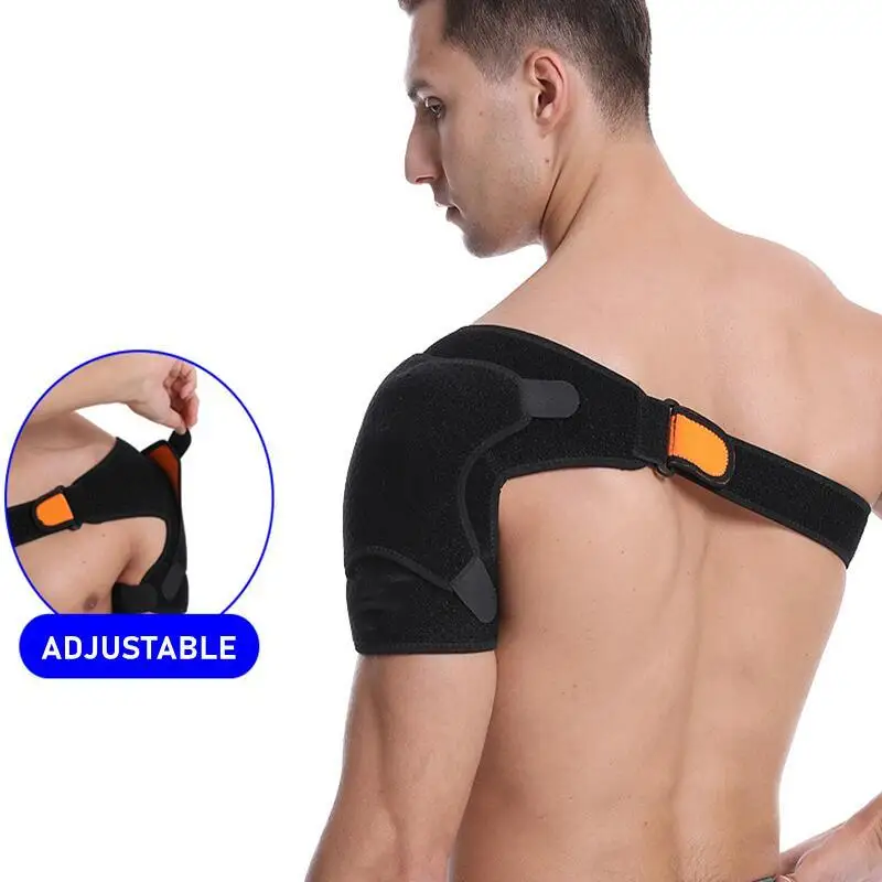 Professional Shoulder Stability Support Brace Compression Sleeve for Torn Rotator Cuff AC Joint Pain Relief Arm Immobilizer Wrap