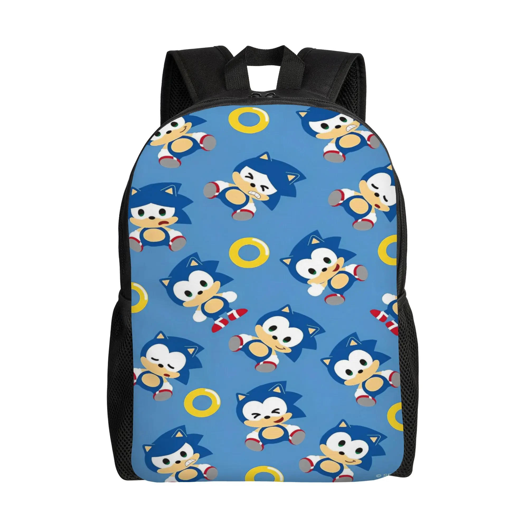 

Sonices the H-Hedgehogs Backpack Female Polyester Camping Backpacks Pattern Novelty School Bags Rucksack