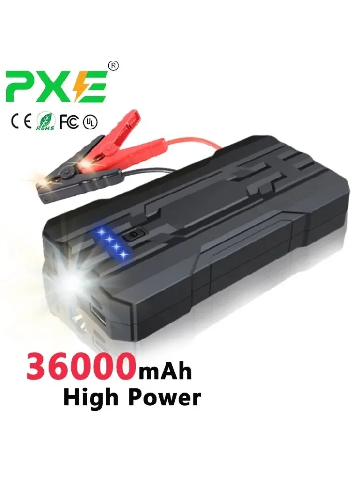 

12V 36000mAh High Power Jump Starter Battery Booster Power Bank / Multi-Function Portable Lithium Battery Car Jump Starter