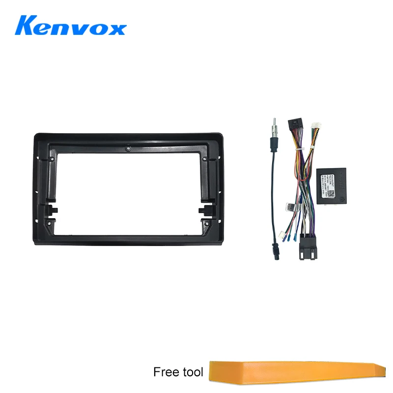 Car Radio For Fiat Bravo 198 2 II 2007 - 2014 Android 2 Din Stereo Mounting Bezel Faceplate Frame Kit