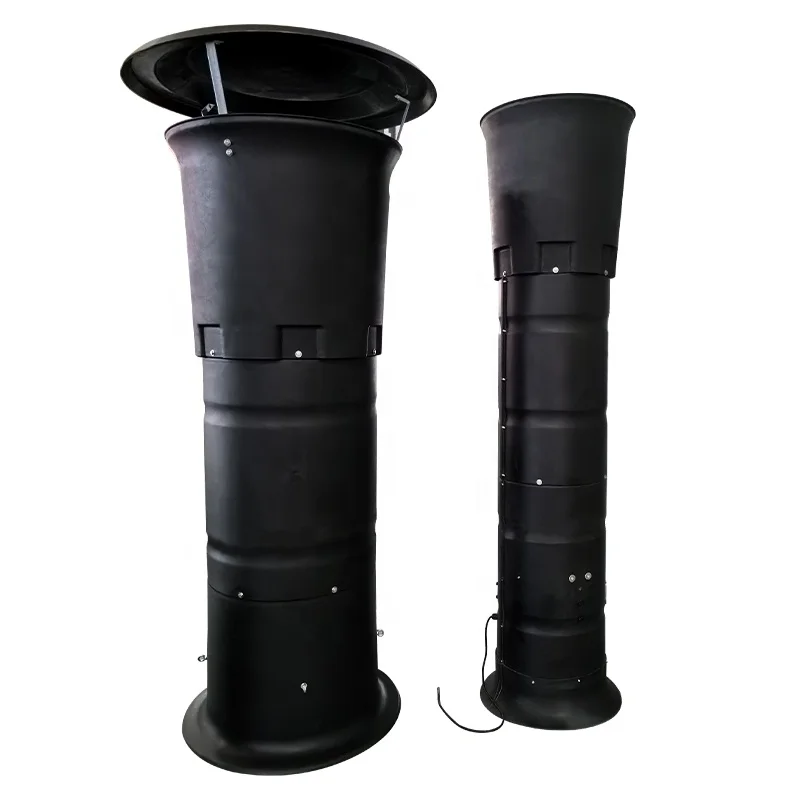 التهوية الضغط السلبي PP مزرعة التبريد خنزير الدواجن مدخنة مروحة سقف العادم