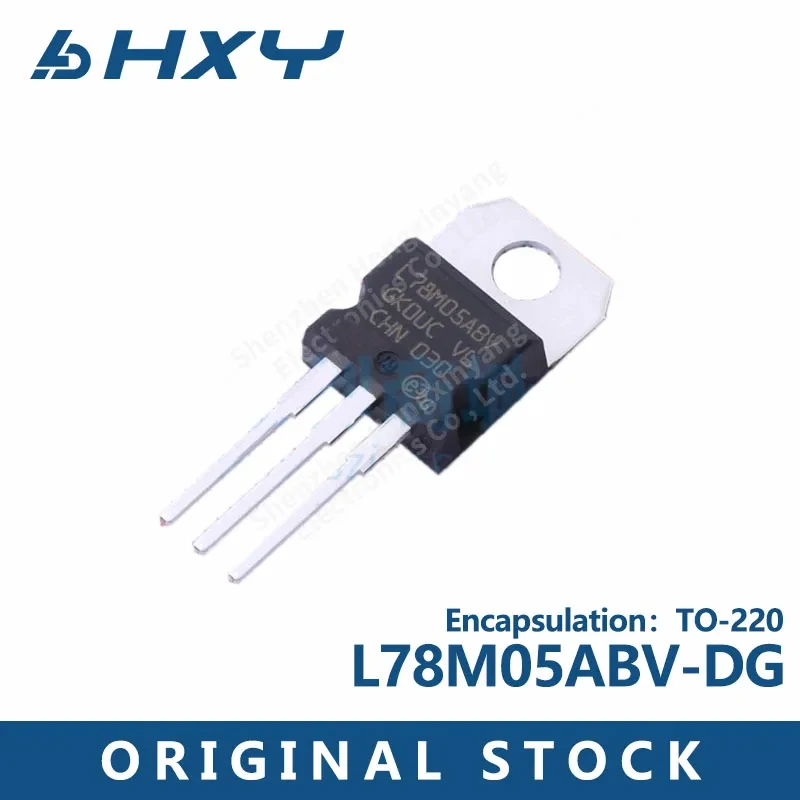 10PCS L78M05ABV-DG L78M05ABV Linear Voltage Regulator (LDO) Input 35V output 5V 500mA