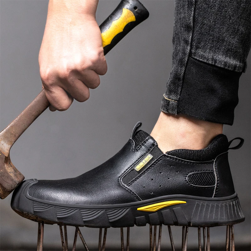 Waterproof Work Shoes 6KV Insulated Electrical Shoes Anti Scalding Safety Shoes Anti-smash Anti-puncture Indestructible Shoes