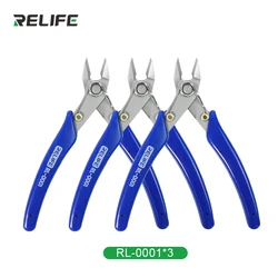 Relife RL-0001 Precision Diagonal Pliers Cutting Pliers for Wire Cable Cutter High Hardness Electronic Repair Hand Tools