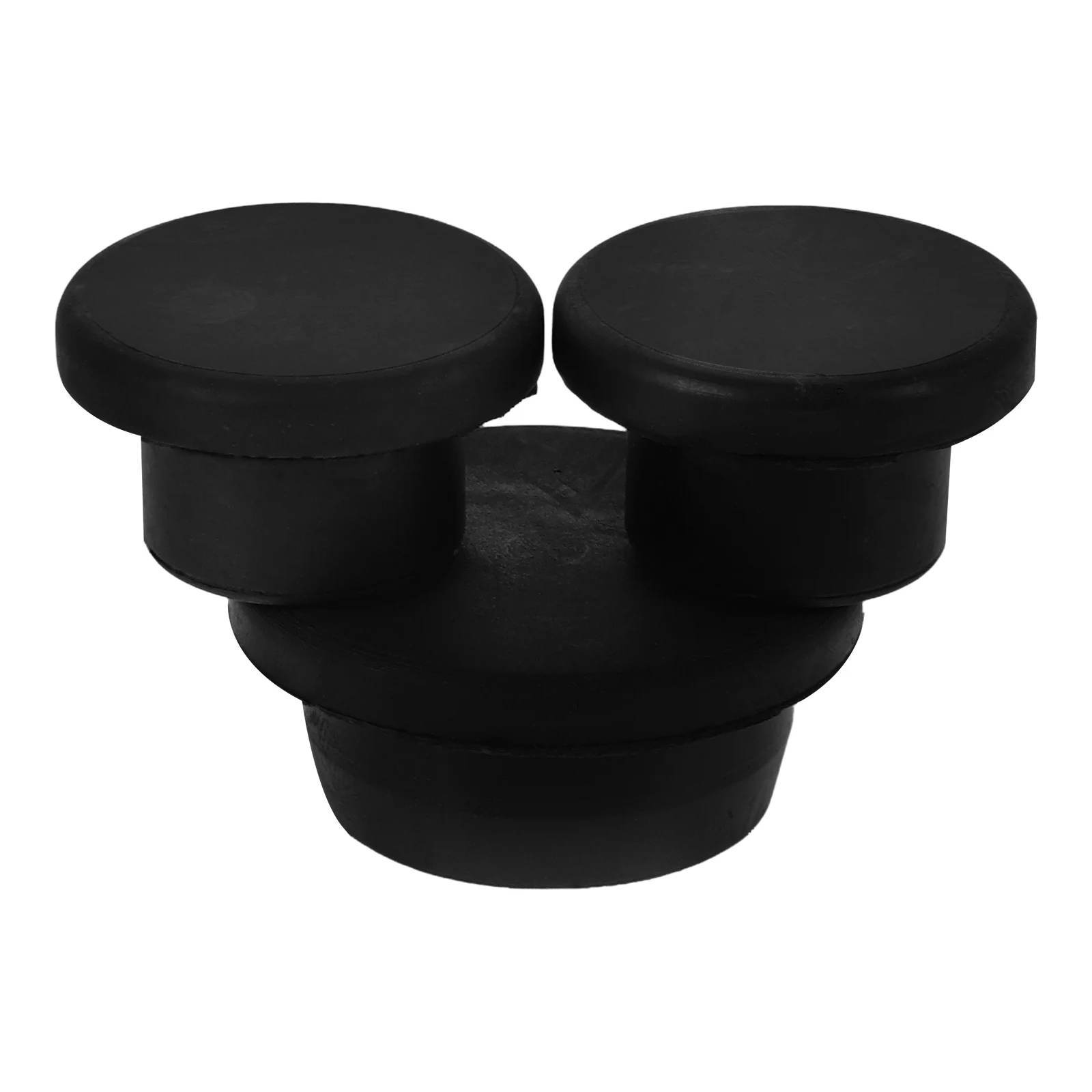 

3pcs 3 Piece Tailgate Rear Auto Body Rubber Plugs Door Plugs Rubber Seals Car Safety SUV Modification Parts