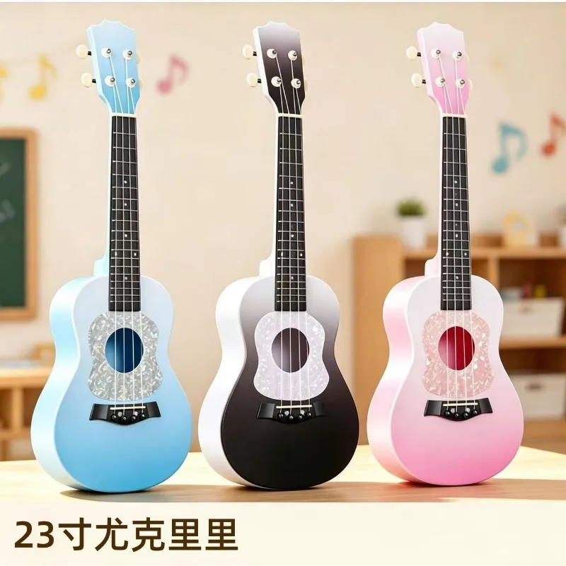 23-Inch ukulele beginner small guitar, high-value Ukulele four-string plucked instrument