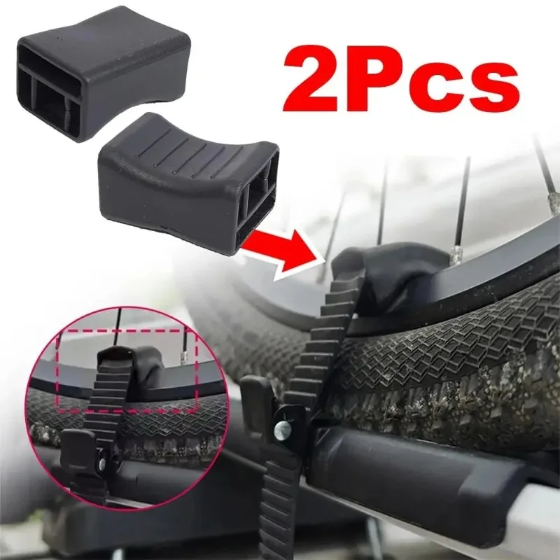 Thule Roof Rack Wheel Adapter Straps - Bike Frame Protector with Steel Ring & Cushion, Fits Models 599/598/591/568/564/561/532