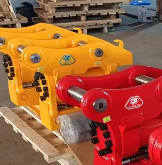2026 x Excavator Attachment Power Tilt Quick Coupler Hitch for 1-30T Excavator