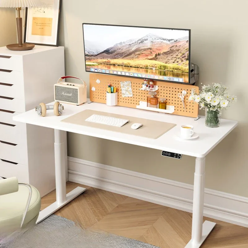 

Smart Lifting Table Home Stone Plate Solid Wood Computer Desk Study Table Writing Desk Desk Youth Table Leg E6