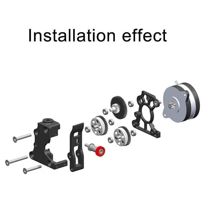 

652F Hardened Steel HGX LITE Extruder Reduction Gear Extruder for CR10/CR10S Printer Accessories Metal Aluminum Part