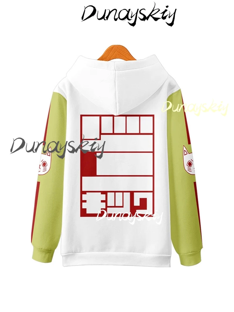 Anime Dandadan Momo Ayase Coat Ken Takakura Cosplay Costumes Adult Unisex Hoodie Unisex Clothing Halloween Sweater Customized