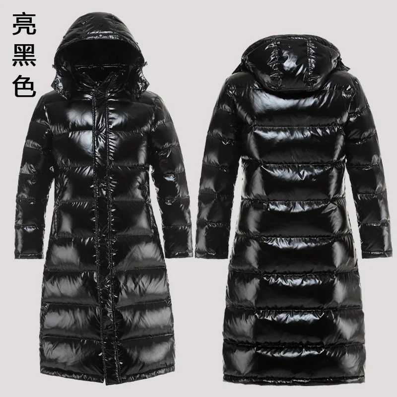 AYUNSUE Winter Jacket Men Clothing Hooded Parkas Man Glossy Men\'s Down Jackets Thick Parka Warm Clothes Veste Homme LXR955