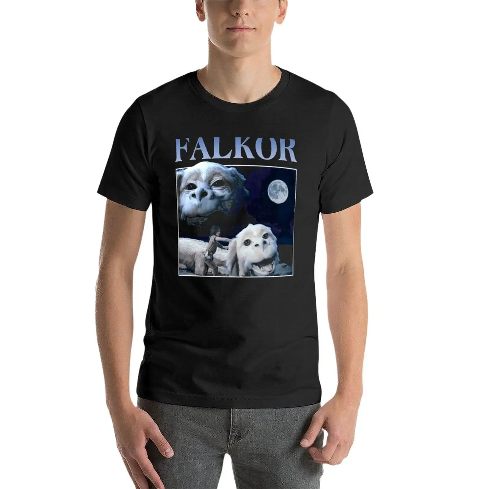 NeverEnding Design Story Movies -FALKOR T-Shirt Short sleeve tee blanks customs t shirts for men