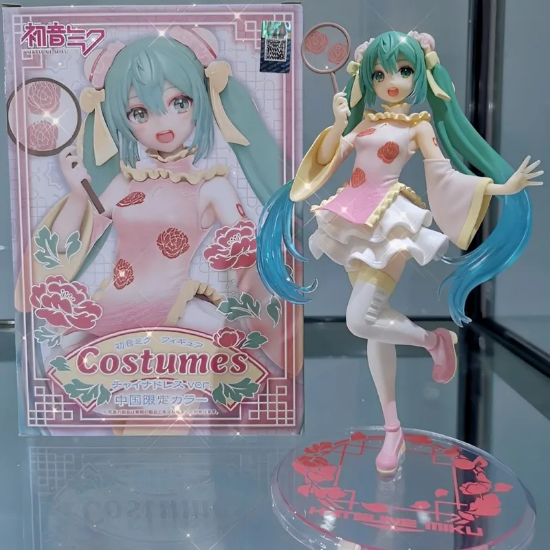 taito-hatsune-miku-anime-toys-cheongsam-negro-figura-original-adornos-regalos-para-amigos-regalo-de-cumpleanos-kawaii-18-cm