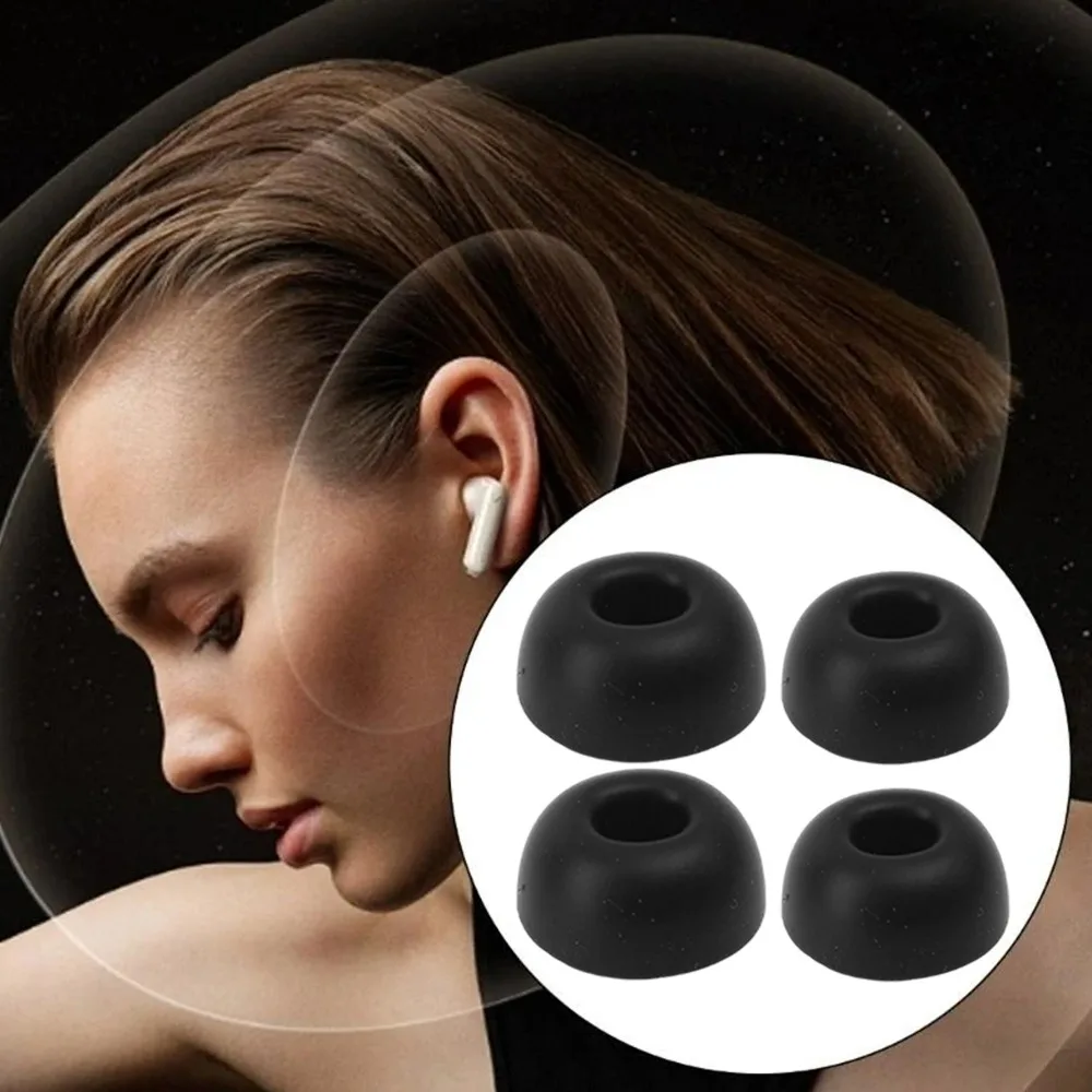 سيليكون الأذن نصائح سدادة الأذن مع ثقب الحد من الضوضاء ل AirPods Pro 3 استبدال سماعات الأذن بطانة للأذن سماعة اكسسوارات L/M/S/XS #6