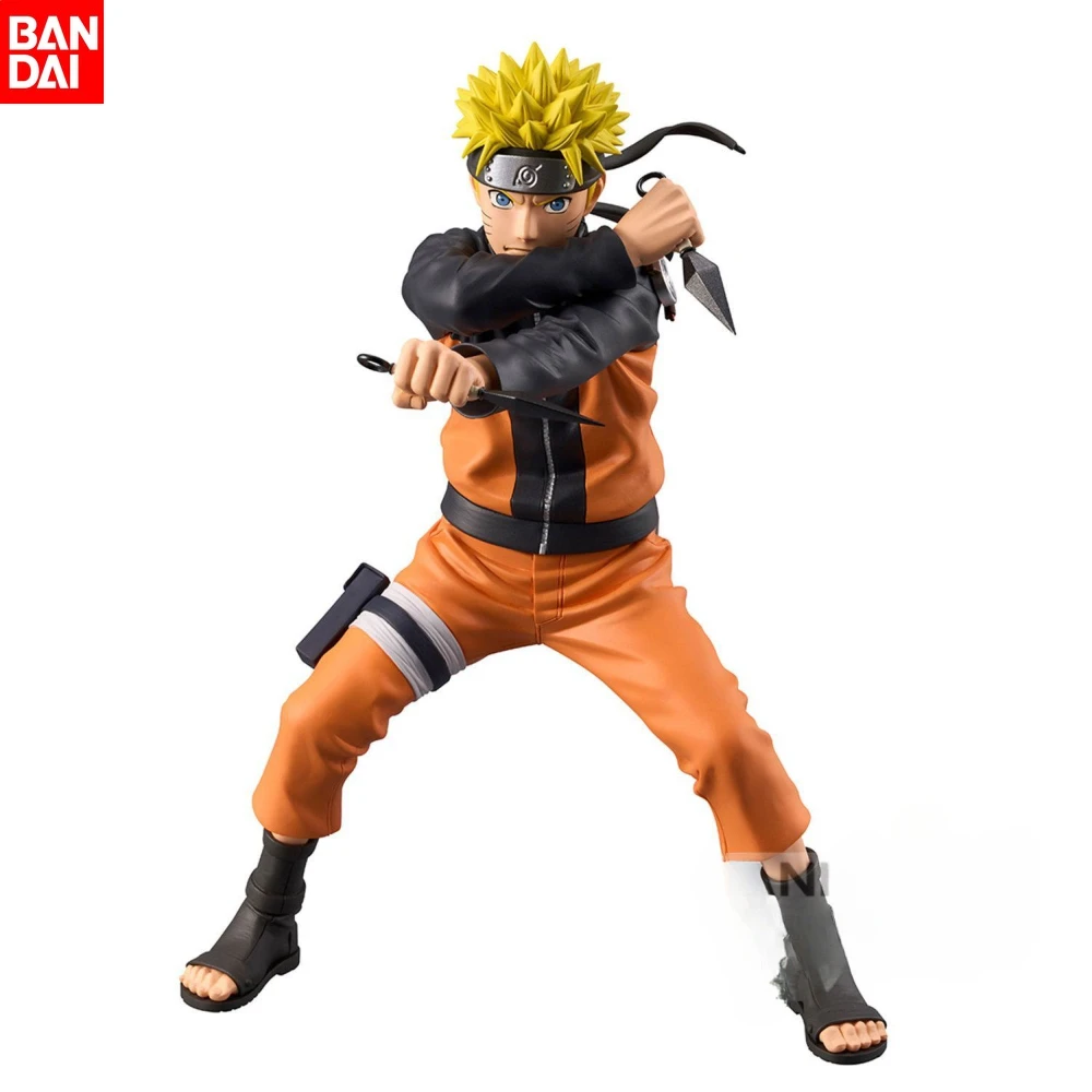 Bandai Naruto Grandista Series Kunai Naruto 2.0 Anime Character Figure Model Collection Ornaments Children's Model Doll Toy Gift