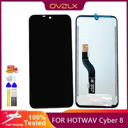 6.3 Inches Replacement Tela Lcd Aplicaçāo For HOTWAV CYBER 8 LCD Display +Touch Screen Digitizer Assembly +tools