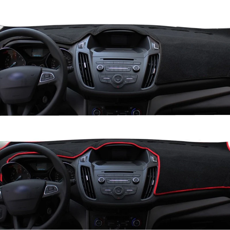 

For Ford Kuga Escape 2013 2014 2015 2016 2017 2018 2019 Anti-UV Mat Dashboard Cover Pad Sunshade Protect Dashmat Car Accessories