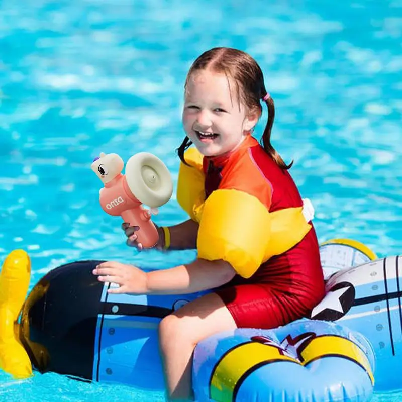 Juguetes de chorro de agua, trompeta, diseño de animales, divertido juego de playa, juguetes de fiesta al aire libre, juguetes favoritos para niños, juguetes de verano al aire libre para parte al aire libre