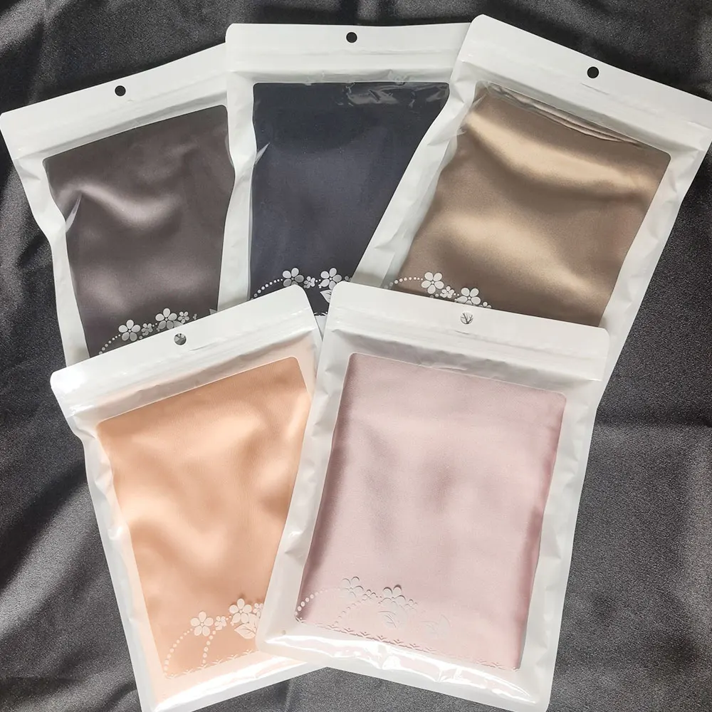 16MM Pure Natural Mulberry Silk Pillowcase with Hidden Zipper 100% Double Sided Silk Pillow Case Touch Soft &Cool for Summer 1PC