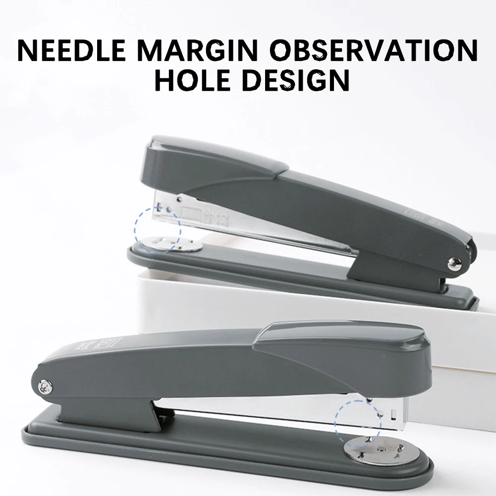 เครื่องเย็บกระดาษสําหรับ 50 หน้ากระดาษกระดาษขนาดกะทัดรัด Binding Device Force-Saving Heavy-Duty Stapler สําหรับสํานักงานโรงเรียนเครื่องเย็บกระดาษ