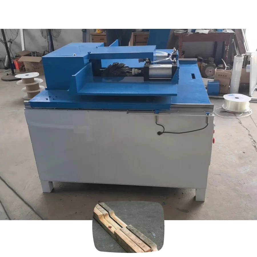 High Quality Automatic Wood Pallet Notching Machine Wooden Pallet Milling Corner Cutter Notcher