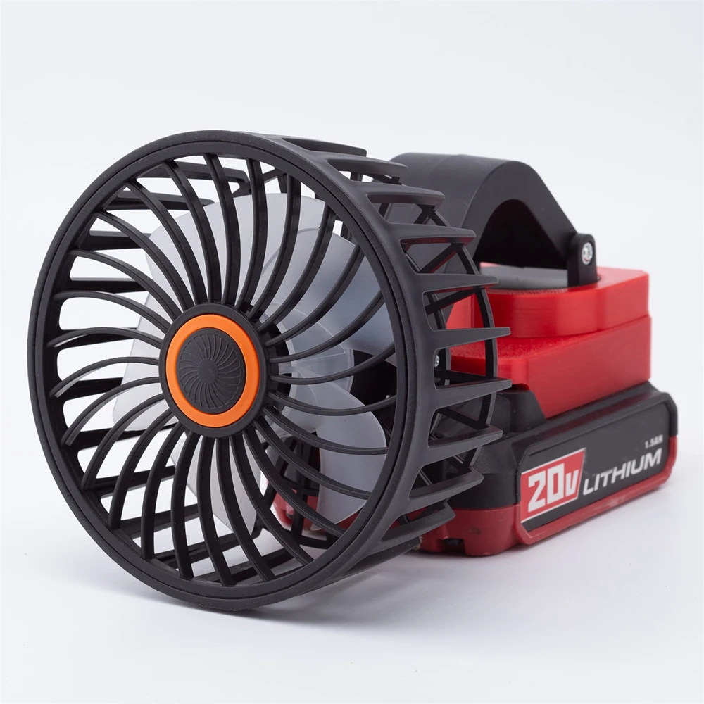 Imagem -05 - Oficina Portátil Jobsite Fan Li-ion Bare Tool 20v Lithium Battery Ventilador sem Fio sem Bateria Novo 2024