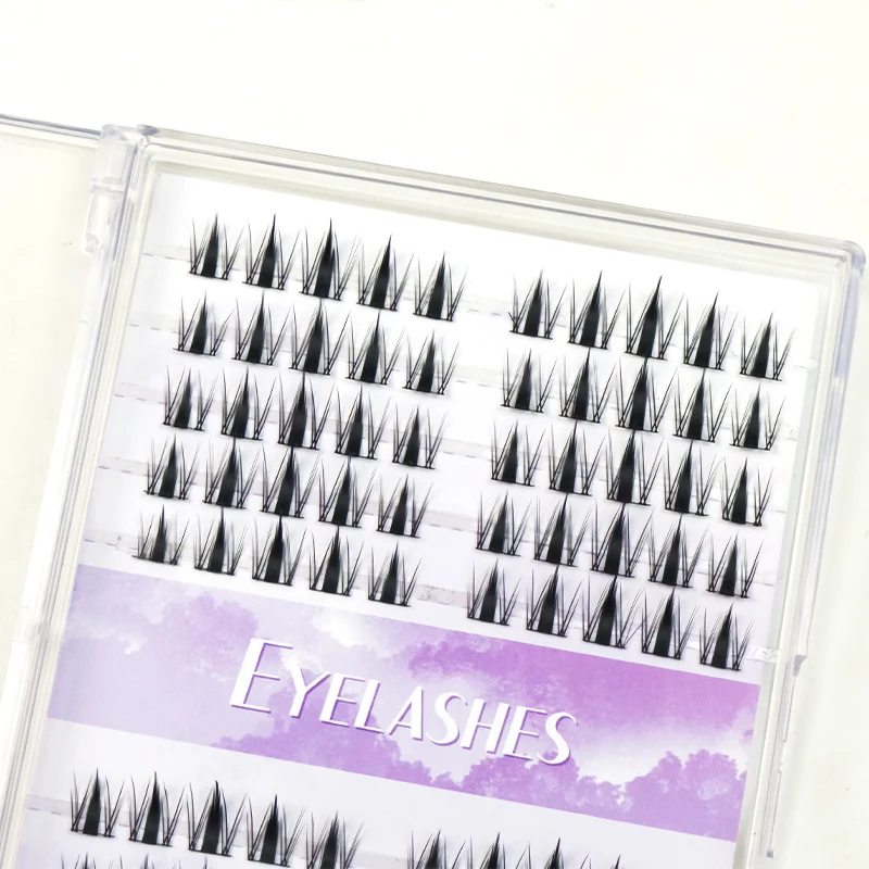 12Lines Professional DIY Clusters Eyelash Extension C Curl Individual Grafting False Eyelashes Cilia DIY At Home