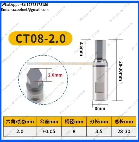JS02 Rotary Broaching Tool Holder Internal Hex Square Octagon Lathe Punch Cutting Tool Set