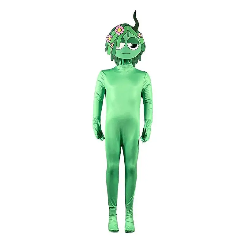 Halloween Rollenspel Pak Ritme Box Sprunki Kinder Stage Performance Pak Cosplay Jumpsuit Traditioneel Chinees Kostuum