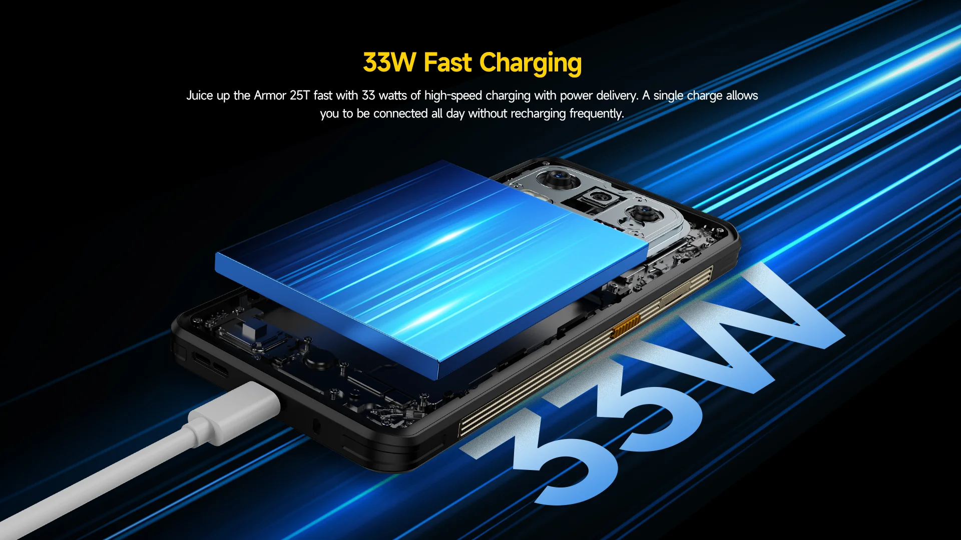 Ulefone Armor 25T NFC 8ГБ 256ГБ 6500mAh 4G Thermal lmaging By FLIR Rugged 64MP Night Vision Android 14 глобальная версия