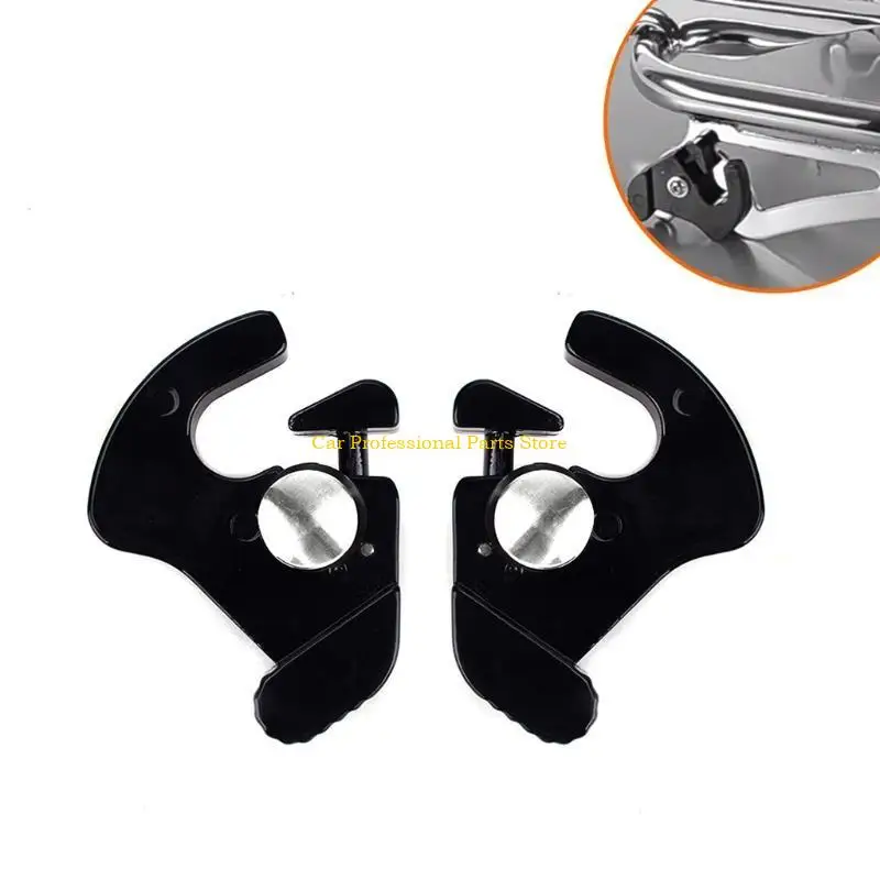 

R53D Universal Motorcycle Parts Detachable Rotary Sissy Bar 2Pcs Luggage Rack Clips