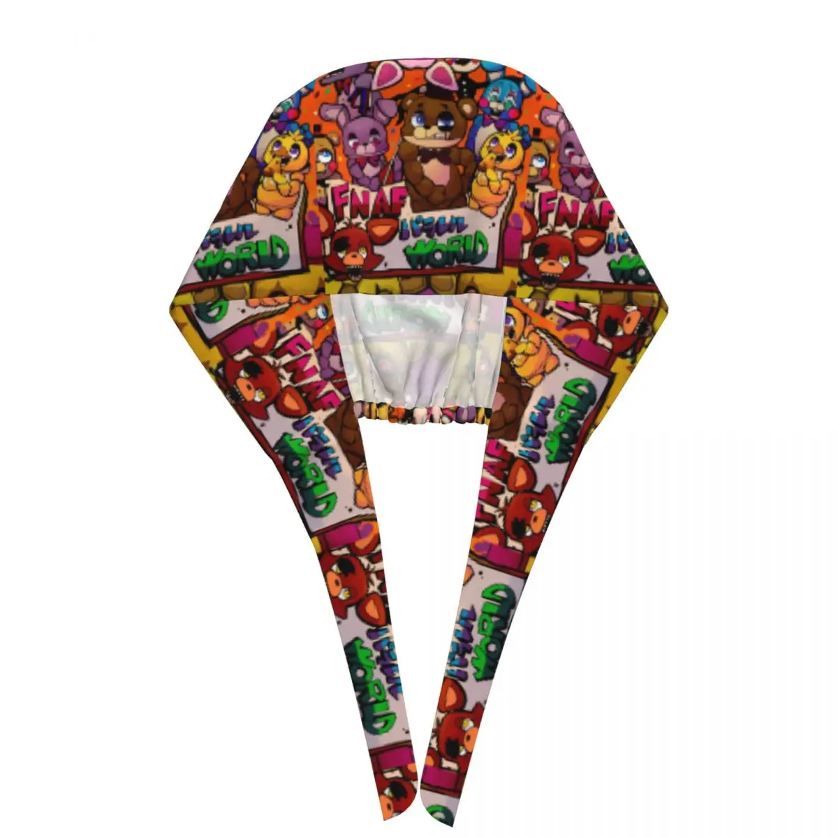 قبعات الممرضات FNAF من فريديز، قبعات عمل للجنسين، قبعات طبية لطيفة بتصميم Y2K مع رباط خلفي، قبعات طبية ناعمة ومرنة.